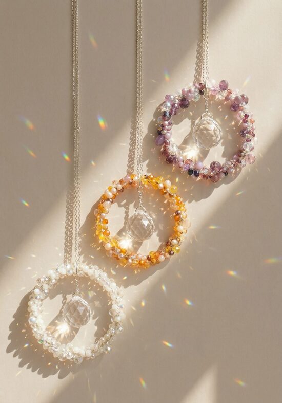 CRYSTAL SUN CATCHERS
